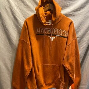 Hanes Orange Texas Longhorns Men's Hoodie
